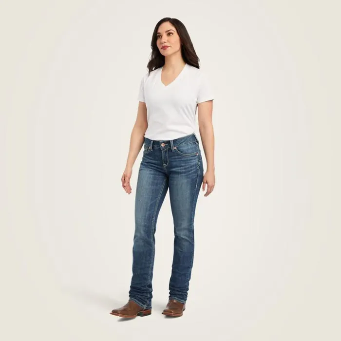 Denim Women Ariat REAL Perfect Rise Daphne Straight Jean Torrance Denim Women Ariat REAL Perfect Rise Daphne Straight Jean Torrance