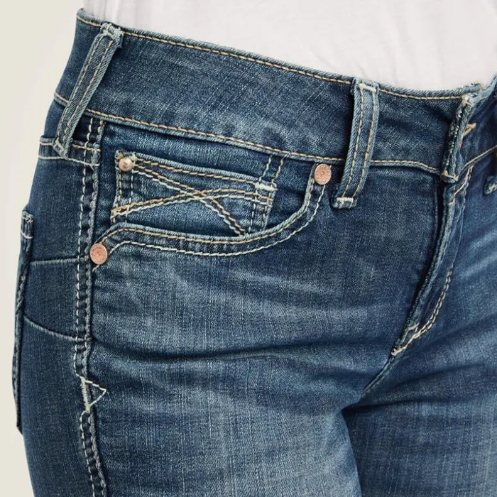 Denim Women Ariat REAL Perfect Rise Daphne Straight Jean Torrance Denim Women Ariat REAL Perfect Rise Daphne Straight Jean Torrance