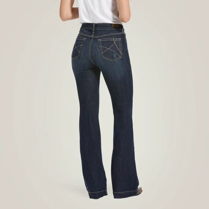 Denim Women Ariat Slim Trouser Ella Wide Leg Rascal Denim Women Ariat Slim Trouser Ella Wide Leg Rascal