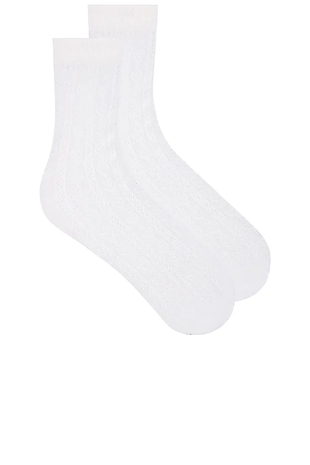 Diana Socks White Women Lovers and Friends Other Accessories