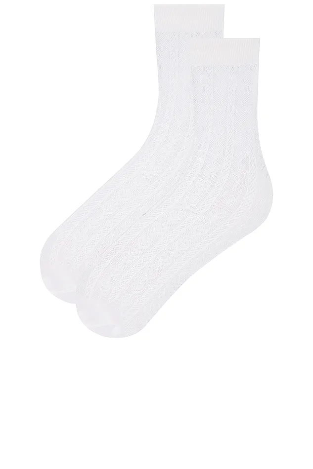 Diana Socks White Women Lovers and Friends Other Accessories Diana Socks White Women Lovers and Friends Other Accessories