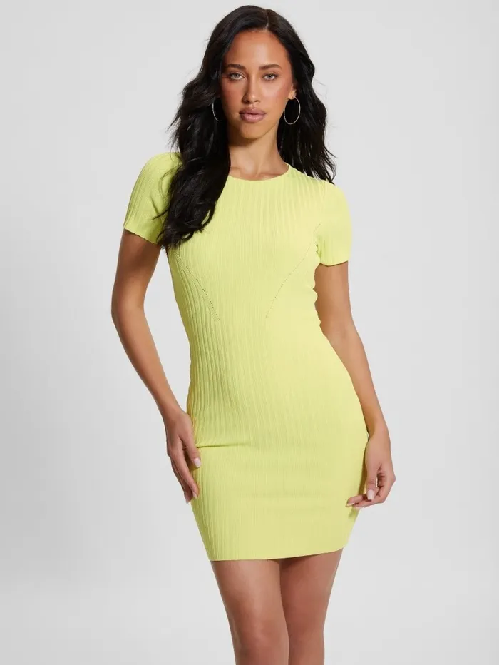 Dresses and Jumpsuits GUESS Women Anne Sweater Dress Dusty Kiwi