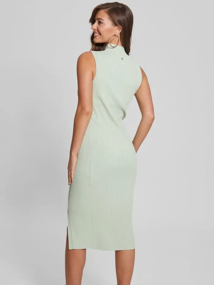 Dresses and Jumpsuits GUESS Women Louise Sweater Dress Hazy Green