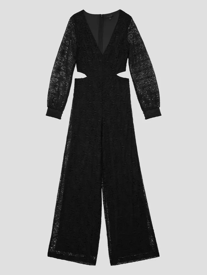 Dresses and Jumpsuits Megan Lace Jumpsuit Black 8211 GUESS Women Dresses and Jumpsuits Megan Lace Jumpsuit Black 8211 GUESS Women