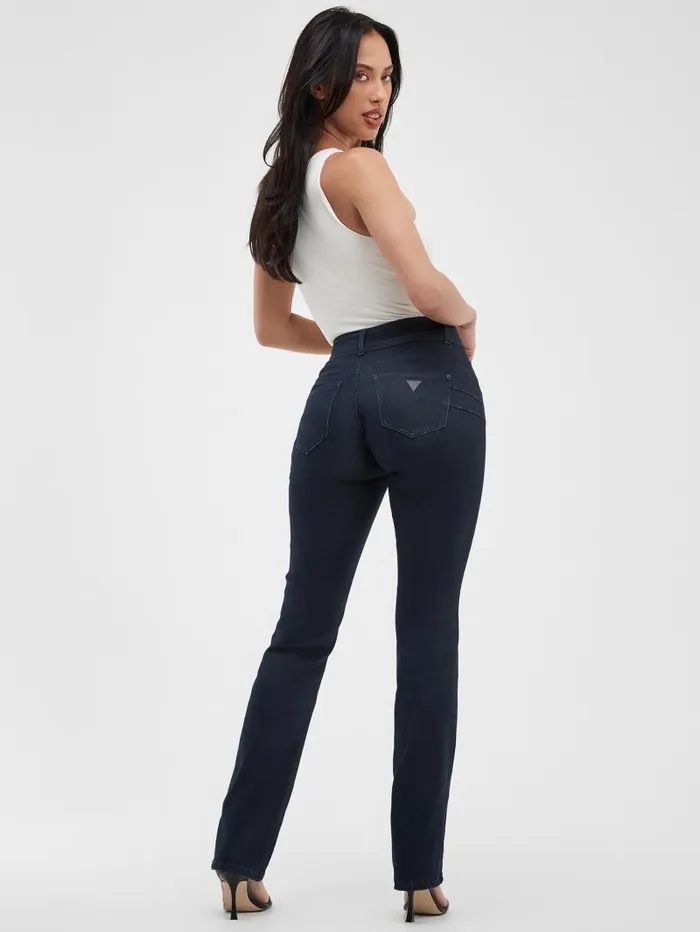Dyed Shape Up HighRise Straight Jeans Warm Moon Jeans and Denim GUESS Women