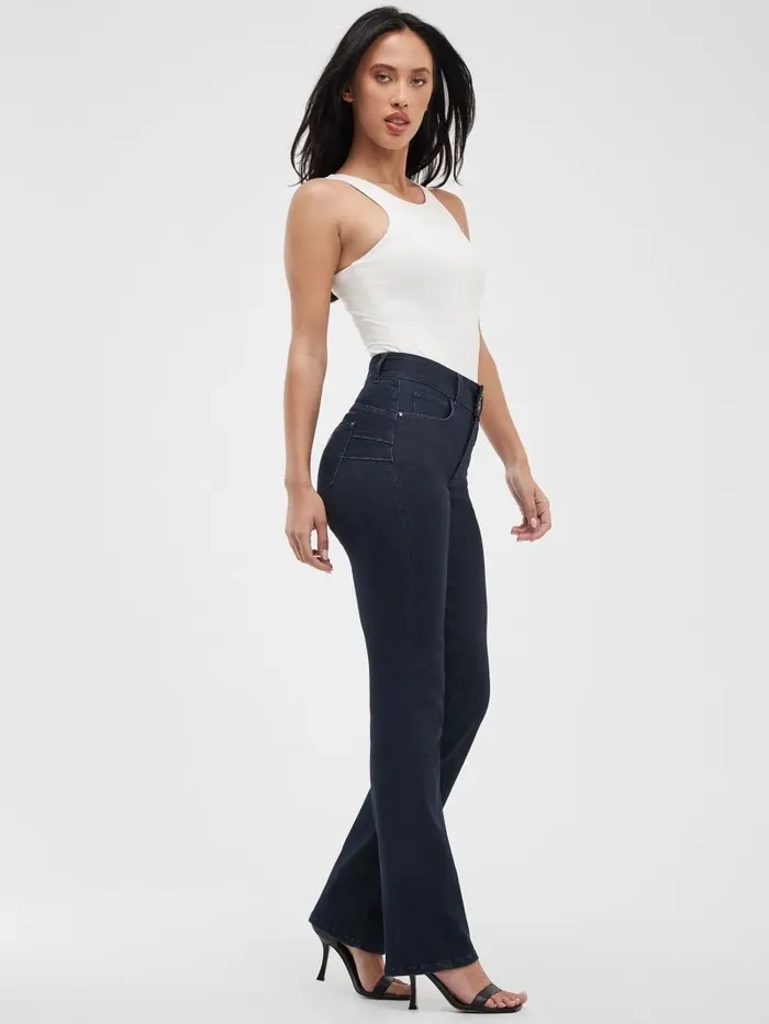 Dyed Shape Up HighRise Straight Jeans Warm Moon Jeans and Denim GUESS Women