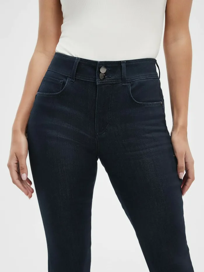 Dyed Shape Up HighRise Straight Jeans Warm Moon Jeans and Denim GUESS Women