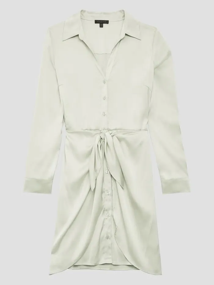 Eco Alya Dress Tweener Green Dresses and Jumpsuits GUESS Women Eco Alya Dress Tweener Green Dresses and Jumpsuits GUESS Women