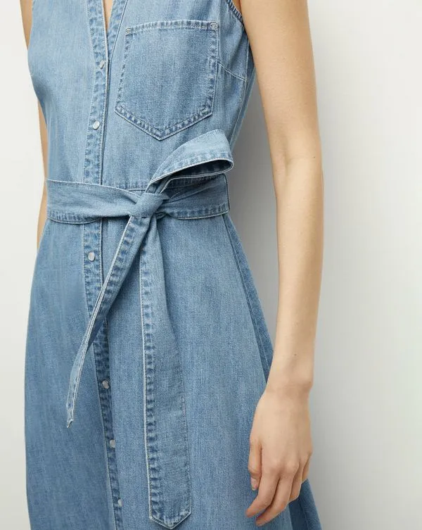 Edwina Denim Shirtdress Iceberg Women Veronica Beard Dresses Edwina Denim Shirtdress Iceberg Women Veronica Beard Dresses