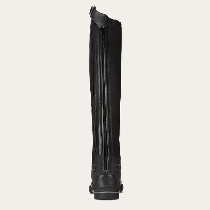 English Riding Boots Women Ariat V SPORT TALL ZIP Allover Black English Riding Boots Women Ariat V SPORT TALL ZIP Allover Black