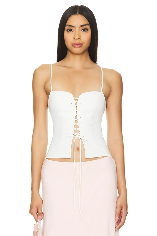 Esme Top White Women Lovers and Friends Tops
