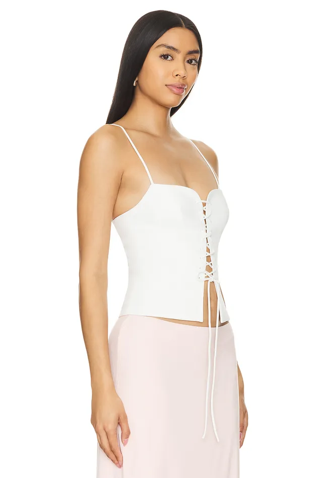 Esme Top White Women Lovers and Friends Tops Esme Top White Women Lovers and Friends Tops