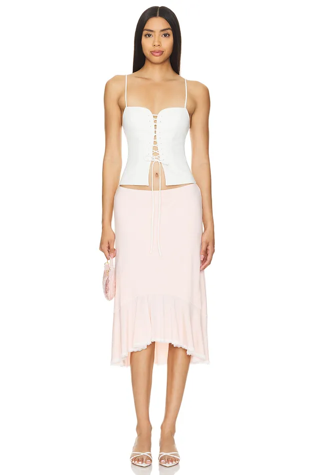 Esme Top White Women Lovers and Friends Tops Esme Top White Women Lovers and Friends Tops