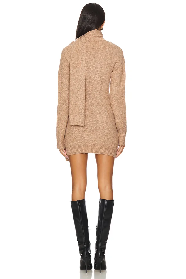 Etta Sweater Dress Oat Brown Women Lovers and Friends Sweaters and Knits Etta Sweater Dress Oat Brown Women Lovers and Friends Sweaters and Knits