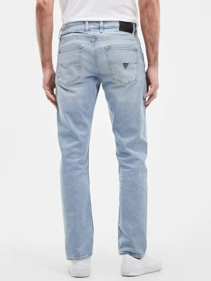Faded Tapered Jeans Jackson Wash Men Jeans and Denim GUESS