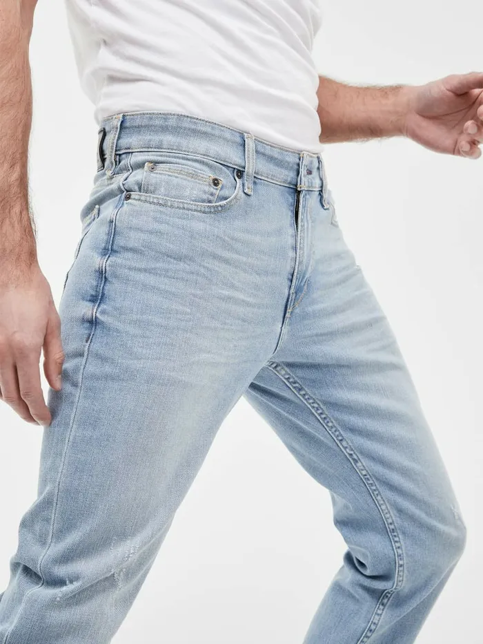 Faded Tapered Jeans Jackson Wash Men Jeans and Denim GUESS