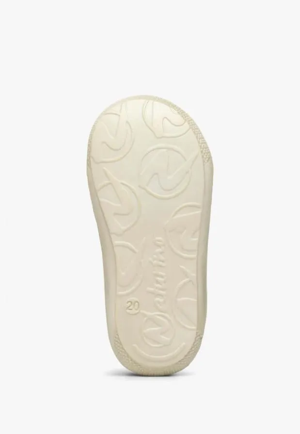 Flat Shoes Kids Naturino NATURINO COCOON Beigegold Flat Shoes Kids Naturino NATURINO COCOON Beigegold