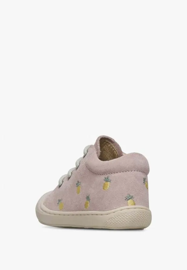 Flat Shoes Kids Naturino NATURINO COCOON EMBRPINEAPPLES Mint Flat Shoes Kids Naturino NATURINO COCOON EMBRPINEAPPLES Mint