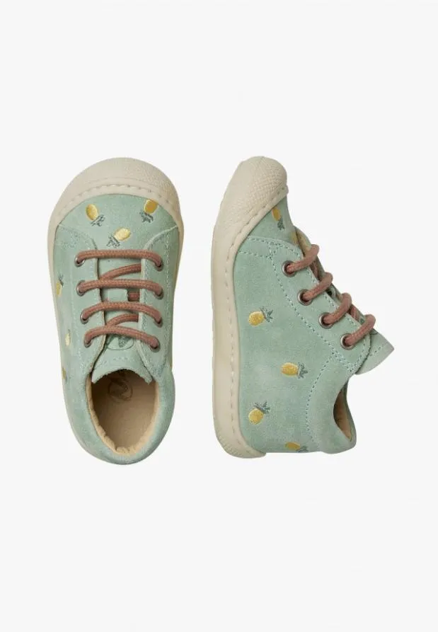 Flat Shoes Kids Naturino NATURINO COCOON EMBRPINEAPPLES Pink Flat Shoes Kids Naturino NATURINO COCOON EMBRPINEAPPLES Pink