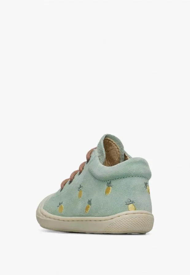 Flat Shoes Kids Naturino NATURINO COCOON EMBRPINEAPPLES Pink Flat Shoes Kids Naturino NATURINO COCOON EMBRPINEAPPLES Pink