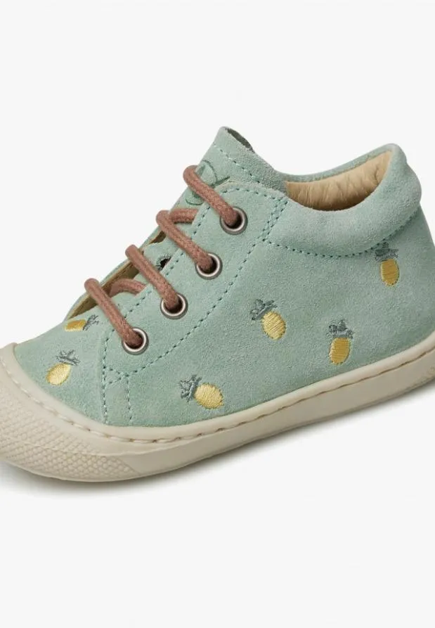 Flat Shoes Kids Naturino NATURINO COCOON EMBRPINEAPPLES Pink Flat Shoes Kids Naturino NATURINO COCOON EMBRPINEAPPLES Pink