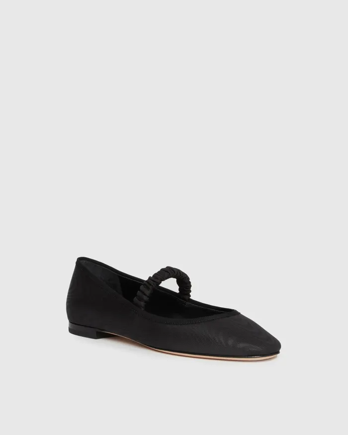 Flats Women Jolie Flat 8211 Black Leather PAIGE Flats Women Jolie Flat 8211 Black Leather PAIGE