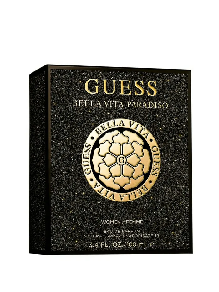 Fragrance Women Bella Vita Paradiso Eau de Parfum 34 oz Gold GUESS Fragrance Women Bella Vita Paradiso Eau de Parfum 34 oz Gold GUESS