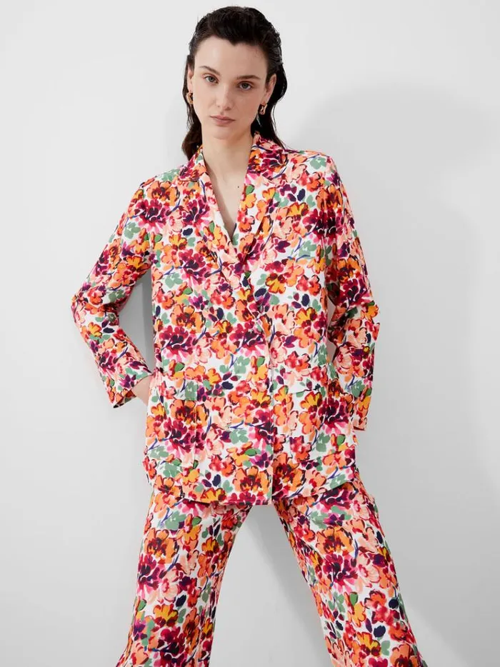 French Connection Coats and Jackets Brenna Harrie Blazer Melon 8211 Woman