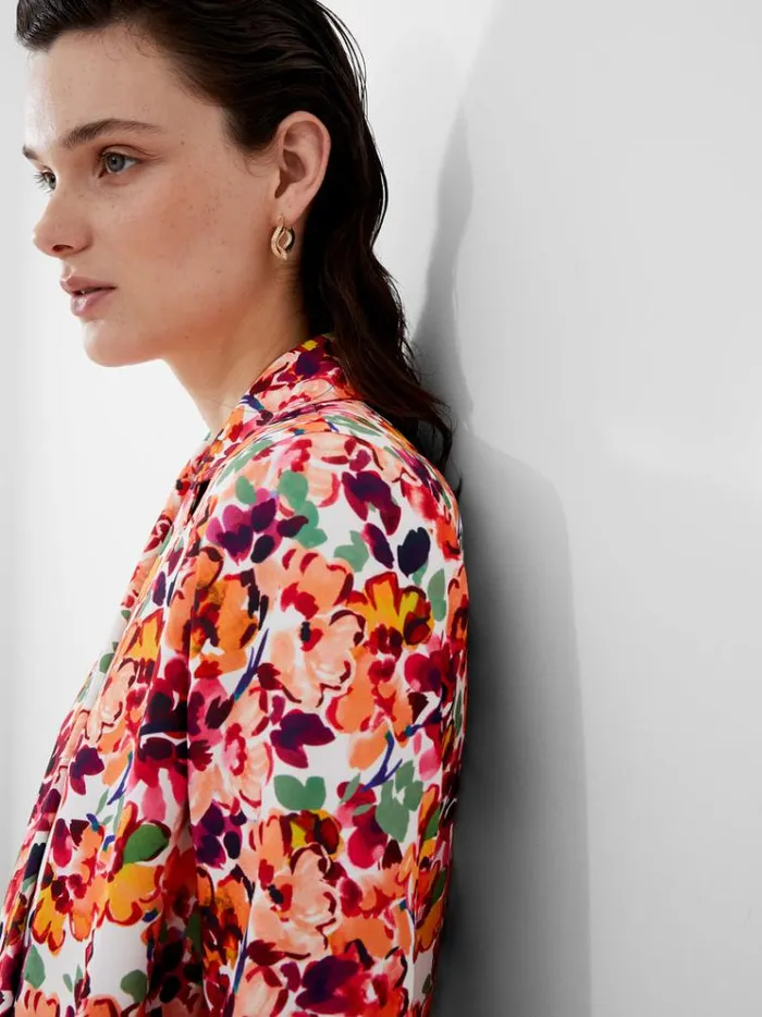 French Connection Coats and Jackets Brenna Harrie Blazer Melon 8211 Woman