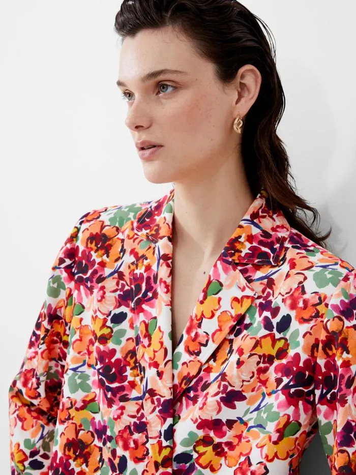 French Connection Coats and Jackets Brenna Harrie Blazer Melon 8211 Woman