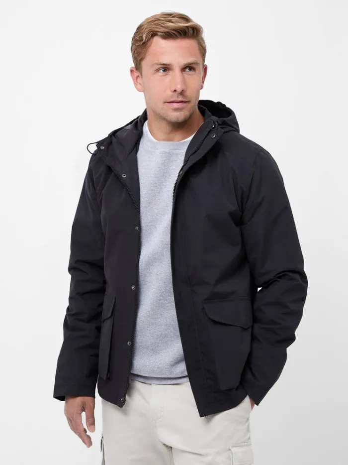French Connection Coats and Jackets Hooded Jacket Marine 8211 Man