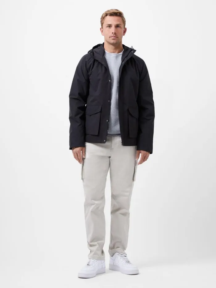 French Connection Coats and Jackets Hooded Jacket Marine 8211 Man