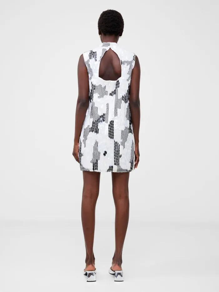 French Connection Dresses Azariah Sequin Mini Dress Azariah Sequin 8211 Woman