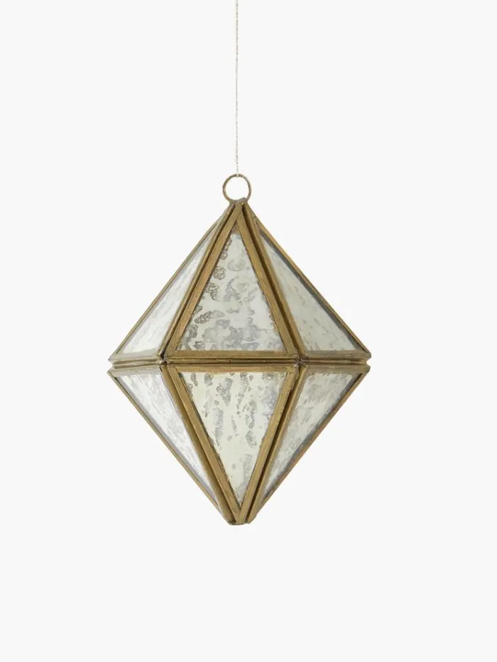 French Connection Home Accessories Antique Diamond Bauble Ornament Goldantique Mirror 8211 Home French Connection Home Accessories Antique Diamond Bauble Ornament Goldantique Mirror 8211 Home