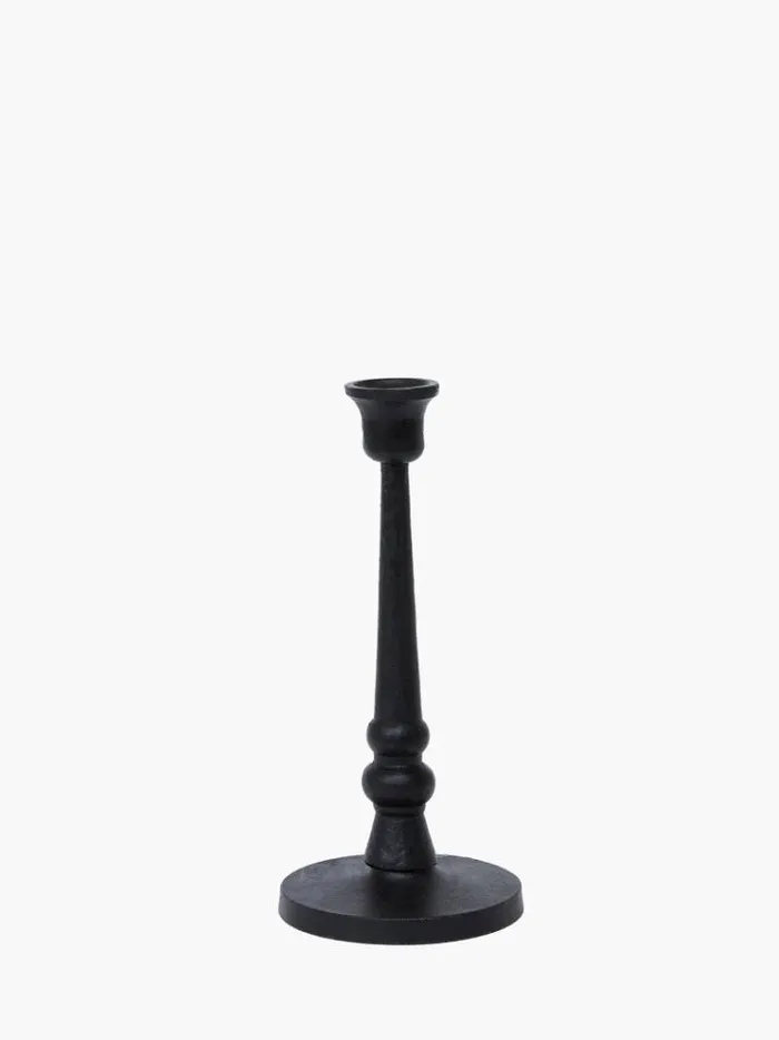 French Connection Home Accessories Kala Candle Holder Black 8211 Home