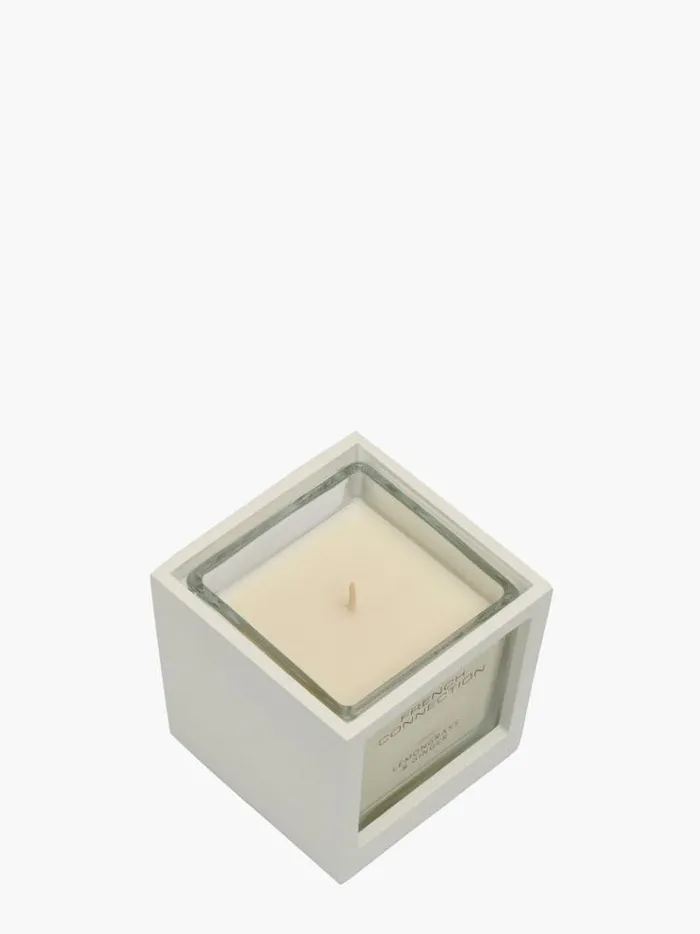 French Connection Home Accessories Lemongrass and Ginger Signature 200g Candle Natural 8211 Home