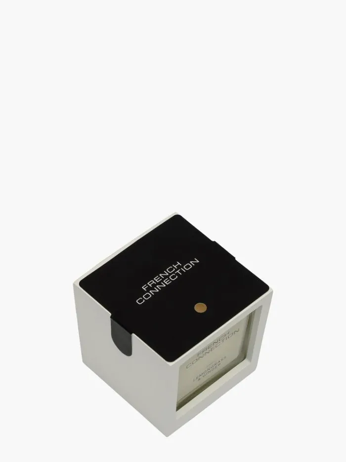 French Connection Home Accessories Lemongrass and Ginger Signature 200g Candle Natural 8211 Home