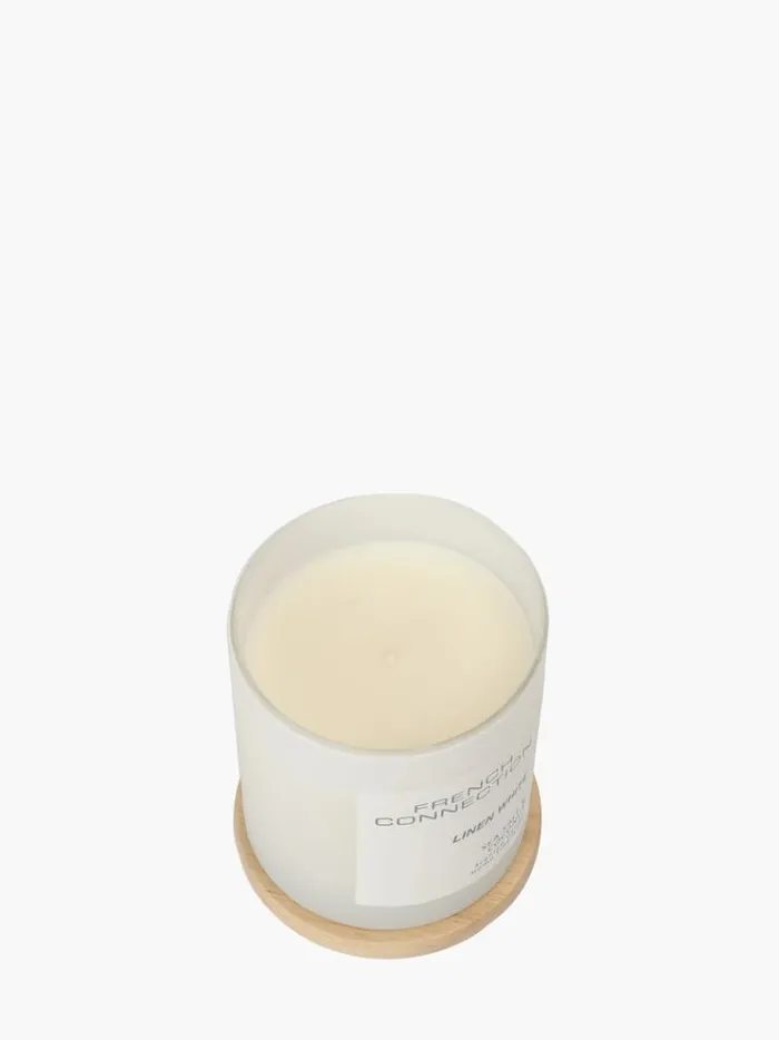 French Connection Home Accessories Linen White Serenity 200g Candle Sea Saltcoconut 8211 Home