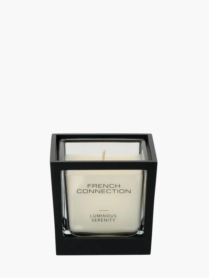 French Connection Home Accessories Luminous Serenity Signature 200g Candle Natural 8211 Home