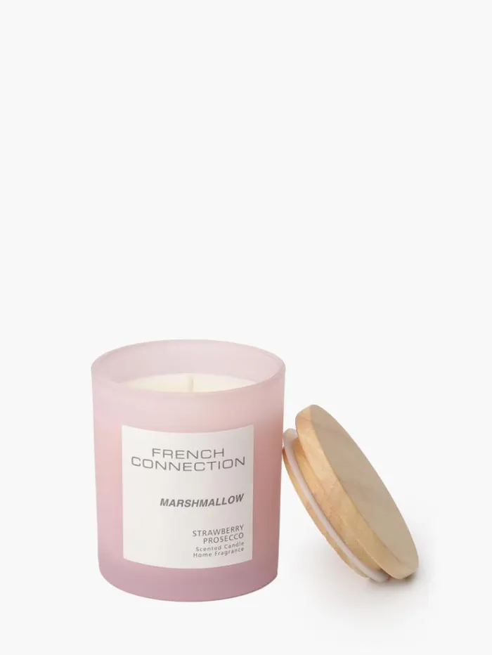 French Connection Home Accessories Marshmallow Serenity 200g Candle Strawberry Prosecco 8211 Home