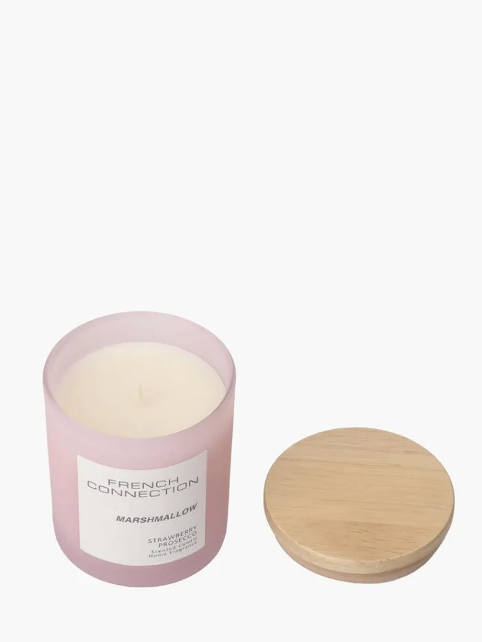 French Connection Home Accessories Marshmallow Serenity 200g Candle Strawberry Prosecco 8211 Home