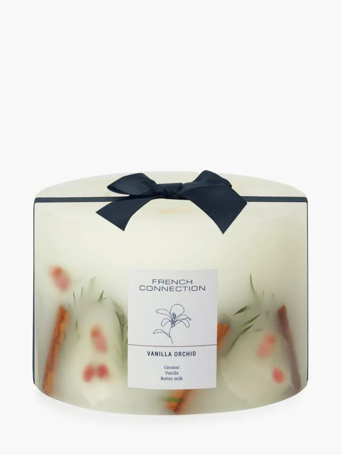 French Connection Home Accessories Vanilla Orchid Botanical Large Candle Vanilla Orchid 8211 Home