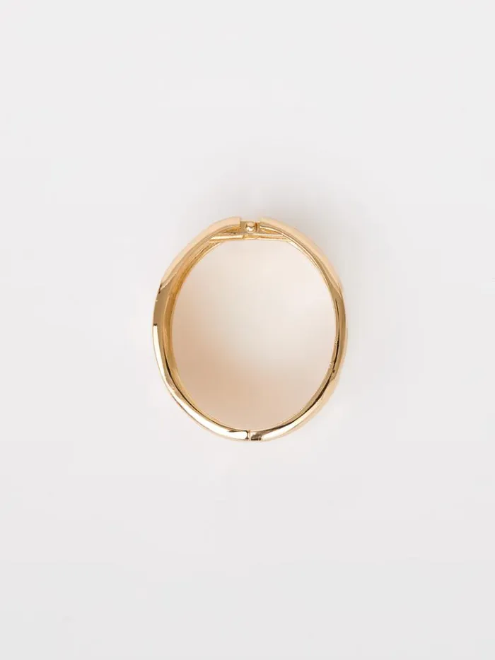 French Connection Jewellery Molten Metal Bracelet Gold 8211 Woman