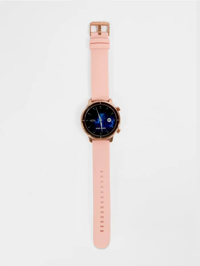 French Connection Jewellery Unisex Pink Silicone Strap Watch Pink 8211 WomanMan