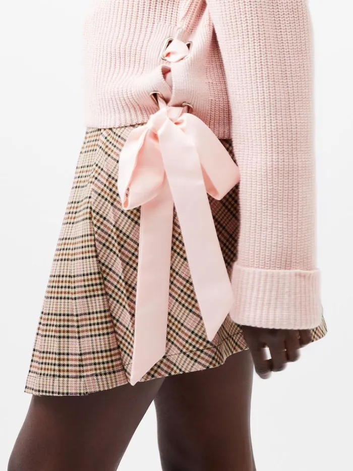 French Connection Jumpers and Cardigans Kaila Tie Detail Jumper Lotus Pink 8211 Woman French Connection Jumpers and Cardigans Kaila Tie Detail Jumper Lotus Pink 8211 Woman