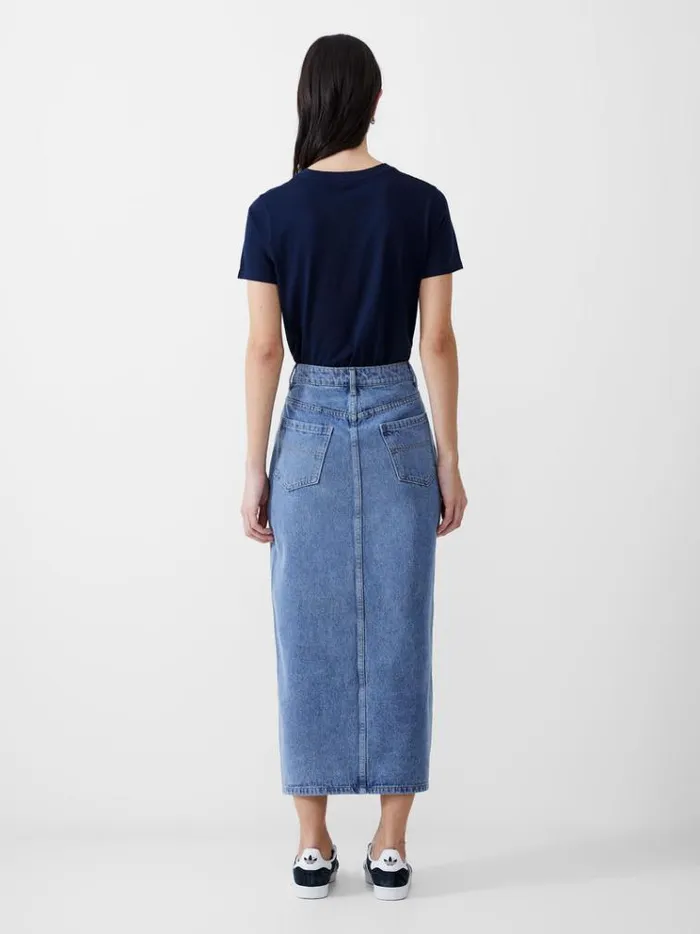 French Connection Skirts and Shorts Denim Midi Skirt Vintage 8211 Woman