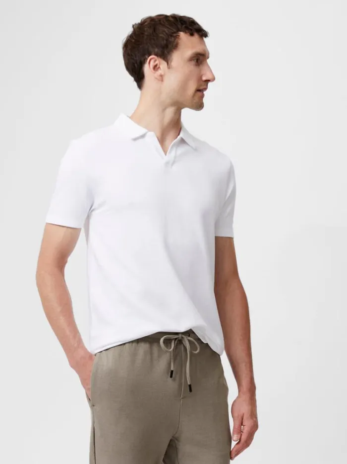 French Connection TShirts and Polo Shirts Ottoman Trophy Neck TShirt White 8211 Man French Connection TShirts and Polo Shirts Ottoman Trophy Neck TShirt White 8211 Man