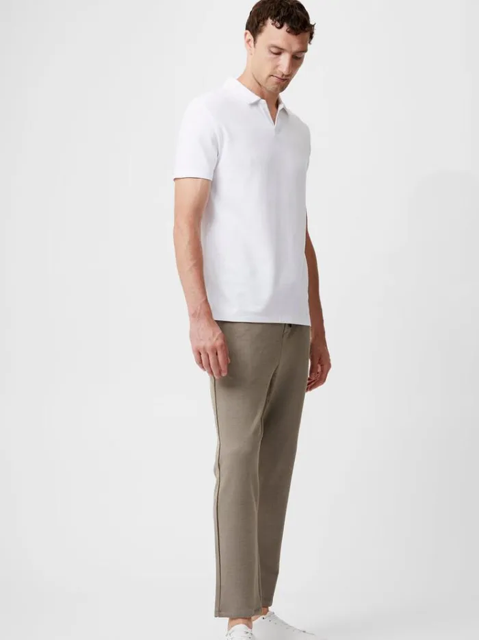 French Connection TShirts and Polo Shirts Ottoman Trophy Neck TShirt White 8211 Man