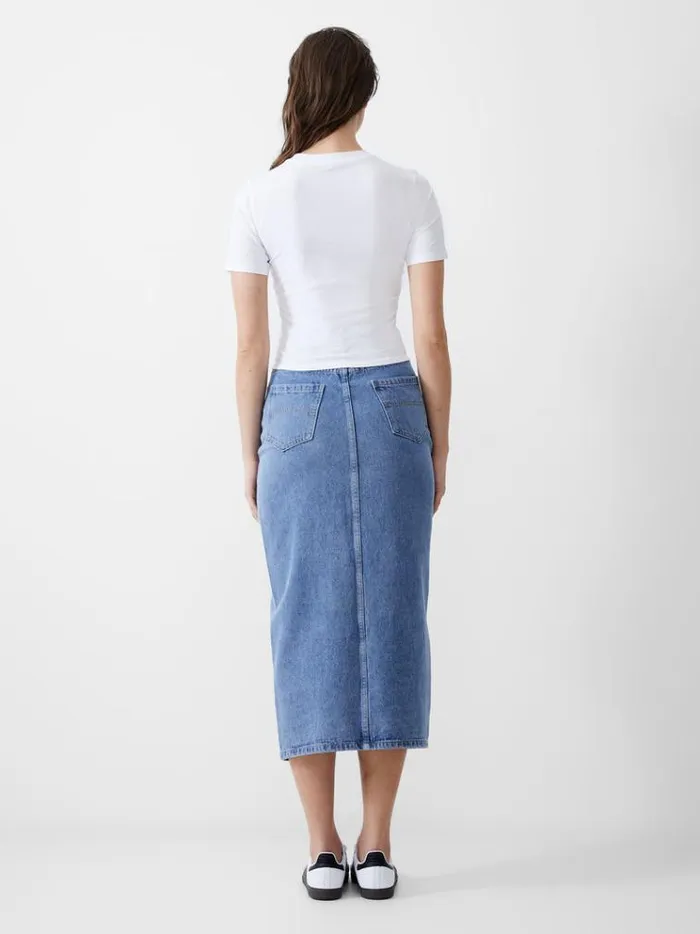 French Connection Tops Ooh La La Fitted TShirt White 8211 Woman
