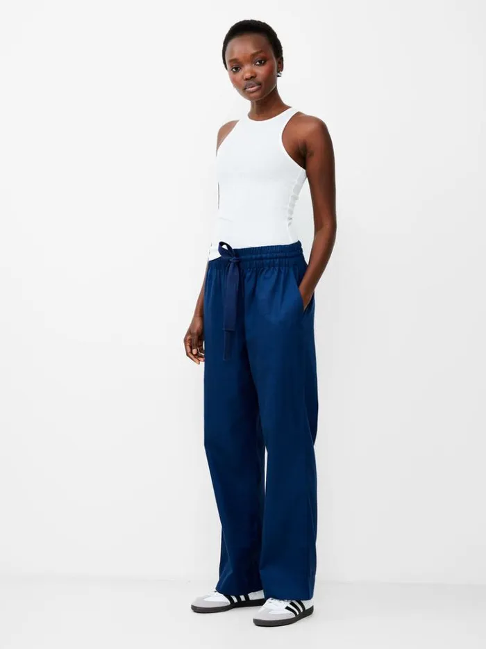 French Connection Trousers Bodie Blend Trousers Midnight Blue 8211 Woman